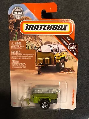 M-416 Trailer New Matchbox Military M416 Jeep Off Road 4Runner CVT  • $12