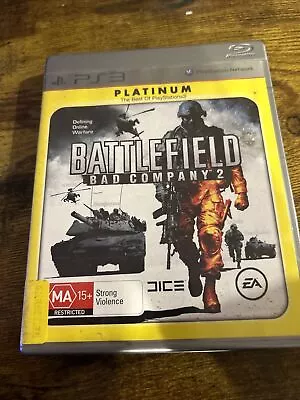 Battlefield Bad Company 2 Ultimate Edition PS3 Includes Manual  • $6