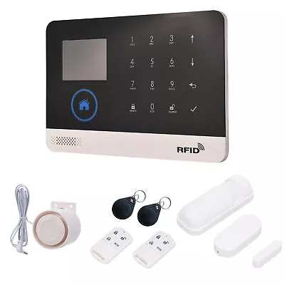 433MHz Wireless WIFI +GSM Auto-dial Alarm Security System PIR Motion Sensor S0K6 • $54.72