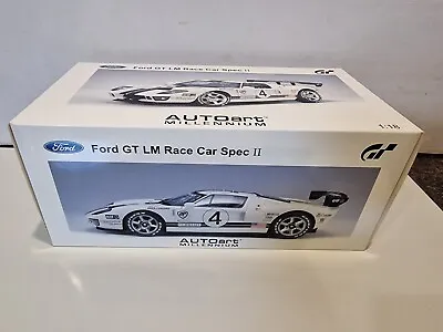 Autoart 1:18 Ford Gt Lm Race Spec Ii 80515 Gran Turismo Superb Model • $435.59