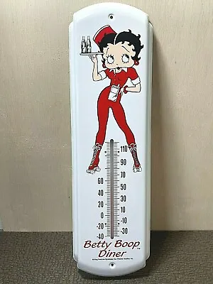 £41.06 • Buy Vintage 1990's Betty Boop Drive In Waitress Diner Metal Wall Thermometer *
