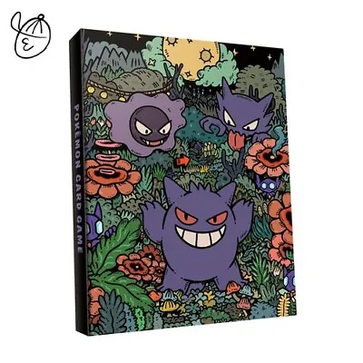 Pokemon TCG 4 Pockets Card File Binder  Gengar  Pokemon Center Japan Original • $32