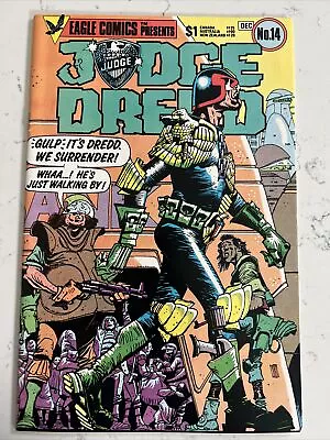 Judge Dredd 14 Comic Eagle Quality Comics High Grade I Am The Law • $2