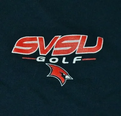 Saginaw Valley State University Cardinals Golf Long Sleeve T Shirt Large SVSU • $11.99