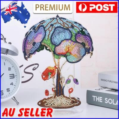 $17.74 • Buy DIY Diamond Mosaic Ornaments Paint By Number Round Drill Acrylic Home Decoration