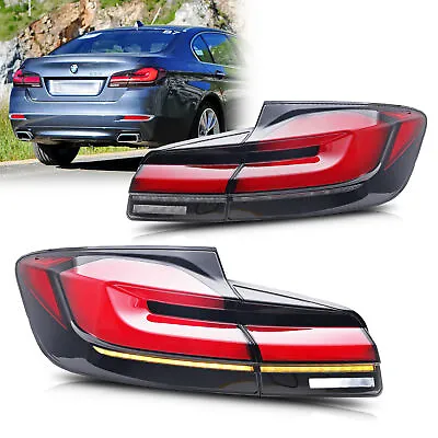 LED G38 Tail Lights For BMW 5 Series F10 F18 2011-2017 Sequential Rear Lamps  • $299.99