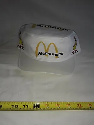 Vintage 1980s McDonald’s ADULTS Hat NOS ADVERTISING CAP GIVE AWAY PROMO HAT. • $9.99
