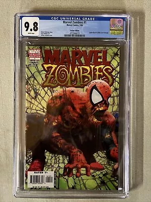 Marvel Zombies #1 Variant Editon CGC 9.8 HIGH GRADE Spider-Man #1 Homage Cover • $250