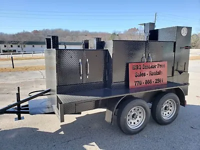 $15999 • Buy Rotisserie Pro Double Gril Master BBQ Smoker Grill Trailer Food Truck Concession