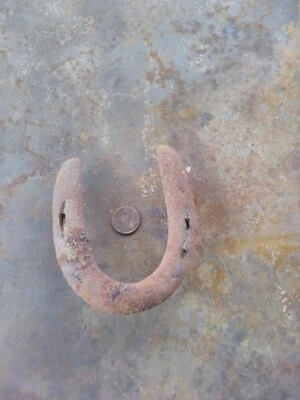 $13.20 • Buy Small Old Vintage Rusty Horseshoe Barn Farm Decor Good Luck Horse Shoe