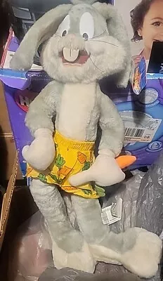 Bugs Bunny Plush Warner Bros 1998 • $2.50