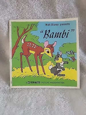 Vintage View Master Bambi Book Only • $4.95