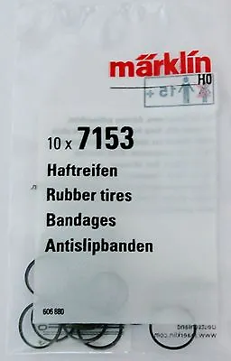 Marklin 7153  Traction Tires New Pack Of Ten Superfast Low Cost USA Shipping!  • $7.99