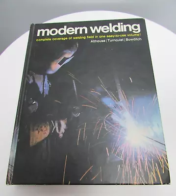 Modern Welding Hardcover Textbook • $10