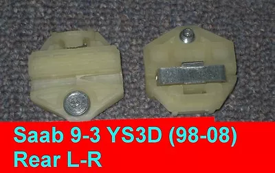  Saab 9-3 Window Regulator Repair Kit YS3D (1998-2003) - REAR L-R (1) - Same Day • $7.99