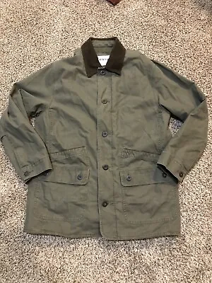 Orvis Mens Green Field Jacket  Barn Chore Quilt Lined Size Large • $59.99