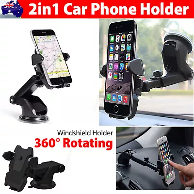 NEW Car Mobile Phone Holder Gravity Dashboard Suction Mount Stand For Universal • $10.99