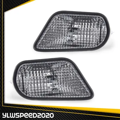 Fit For 1998-02 Pontiac Firebird 2X Side Marker Corner Parking Light Signal Lamp • $18.98