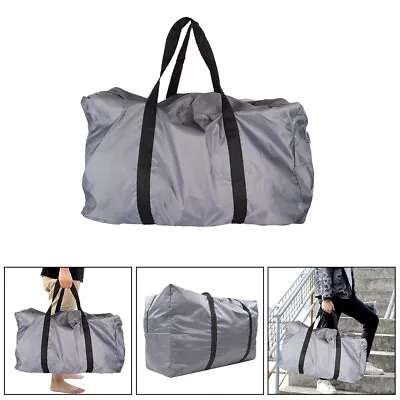 Large Foldable Storage Bag Carrying Handbag For  Bags Kayak Inflatable Boat Gray • £11.75