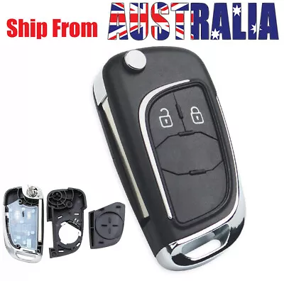 Key Shell Case Fits Holden Cruze Series JG 05/2009 - 02/2011 2 Buttons Remote • $10.49