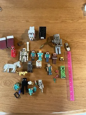 Mincraft Toy Lot  All Pre-owned Mixed Sizes • $20