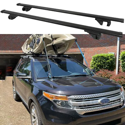 For Ford Explorer 2011-19 Roof Rack Cross Bar Aluminium Luggage Carrier W/ LOCK • $139.59