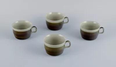 Marianne Westman For Rörstrand.  Maya  Set Of Four Coffee Cups In Stoneware. • $170