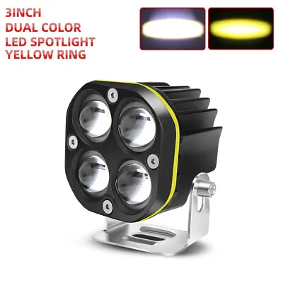 3'' Inch 80W LED Cube Pods Amber Off Road Driving Lights Spot Work Light Bar Fog • $16.79