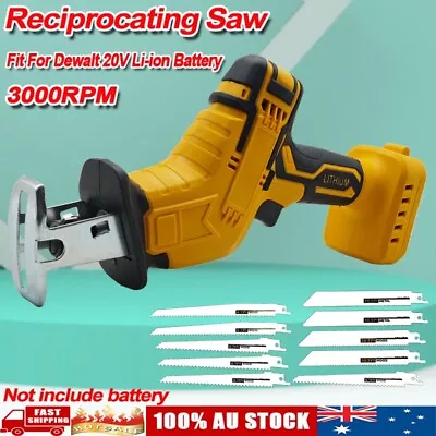 Cordless Reciprocating Saw Cutting Sabre Saw 10 Blade For Dewalt 18V Battery • $64.99