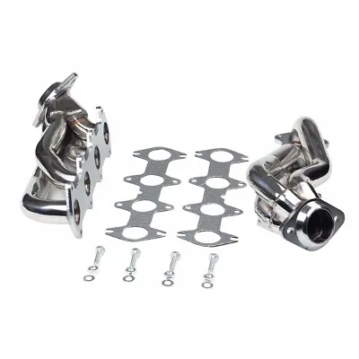 Stainless Exhaust Manifold Shorty Headers For Ford F150 2004-2010 5.4L V8 • $155.36