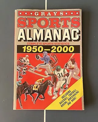 Bttf Grays Sports Almanac 1950-2000 Book With Bag 🔥🔥🔥🔥 • $35