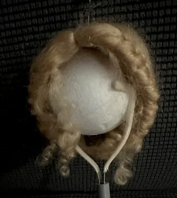 Global Doll Wig VIENNA Mohair Color Blonde Size 11-12 • $32.99