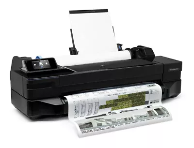 HP DesignJet T120 24  A1 Plotter Large Format Printer CAD  • £525