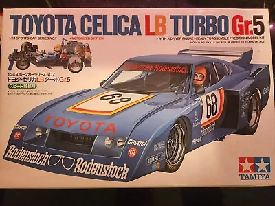 Vintage Tamiya 1:24 Toyota Celica LB Turbo Gr.5 Model Kit • $100