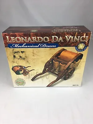 Leonardo Da Vinci Mechanical Drum Building Assemble Model Kit Game 3D Puzzle NEW • $14.99