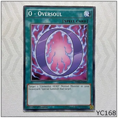 O - Oversoul - SDHS-EN031 - Common 1st Edition Yugioh (YC168) • £1.55