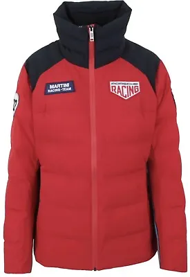 Porsche Women's Winter Quilted Jacket Martini Racing Red Size US XL • $130