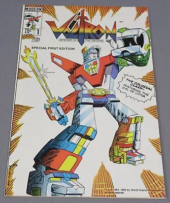 VOLTRON #1 (First Appearance) VF+ Modern Comics 1985 Defender Of The Universe • $39.99
