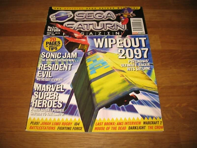 £14.99 • Buy Sega Saturn Magazine # 21 Issue 21 1997 July Complete Rare