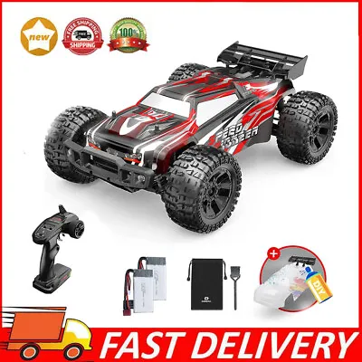 DEERC 9206E 1:10 Scale RC Auto Remeto Control 48+ KM/H  2.4GHz Monster RC Truck • £79.99