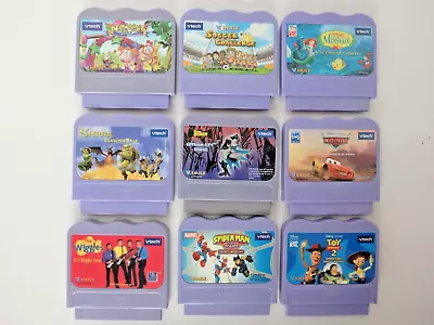 $21.50 • Buy Lot Of 9 Vtech V Smile V Motion Learning System Video Game Cartridges