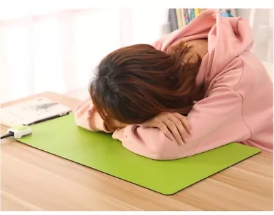 $28.95 • Buy Winter Hand Warmer Computer Desk Heated Pad Large Mouse Pad Heating Mat