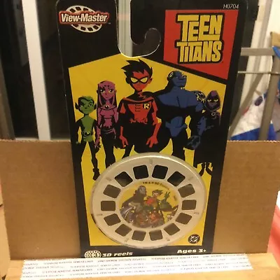 View Master Teen Titans Fisher Price Mattel. 2004. DC 21 Pictures On 3 Disc 3D • $9.99