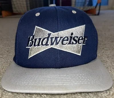 Vintage Budweiser Made In USA SnapBack Hat • $10
