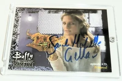 2000 Buffy The Vampire Slayer Inkworks Autographed Card 64 Sarah Michelle Gellar • $50