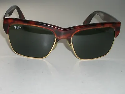 Vintage B&l Ray-ban W0923 G15 Crystal Tortoise Austen Wayfarer Max Sunglasses • $255.99