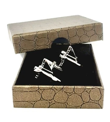 £8.75 • Buy VULCAN BOMBER PLANE Cufflinks Men's Dads Fathers Day +Box 206