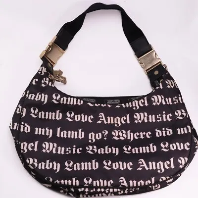 L.A.M.B. For LeSportsac Gwen Stefani Shoulder Bag W/ CHARM Black • $98