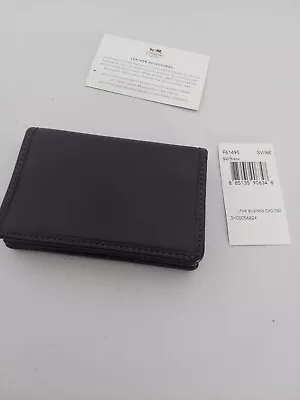 Coach Leather Business Card Case F61495 • $68.50