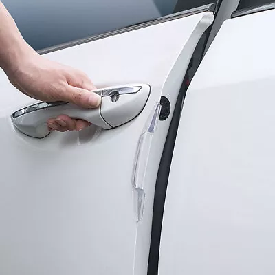 4× Car Door Edge Scratch Anti-collision Guard Strip Protector Cover Accessories • $13.88